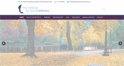 Desktop Screenshot of instituteforsexualwellness.org